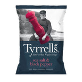 Tyrrells Sea Salt & Black Pepper Crisps 150g